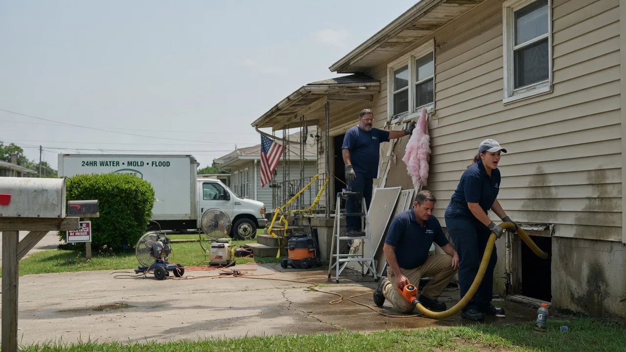 Water Damage Repair in Rackerby, CA near me